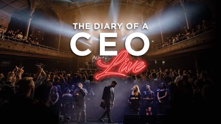 A REVIEW OF THE DIARY OF A CEO LIVE WITH STEVEN&nbsp;BARTLETT