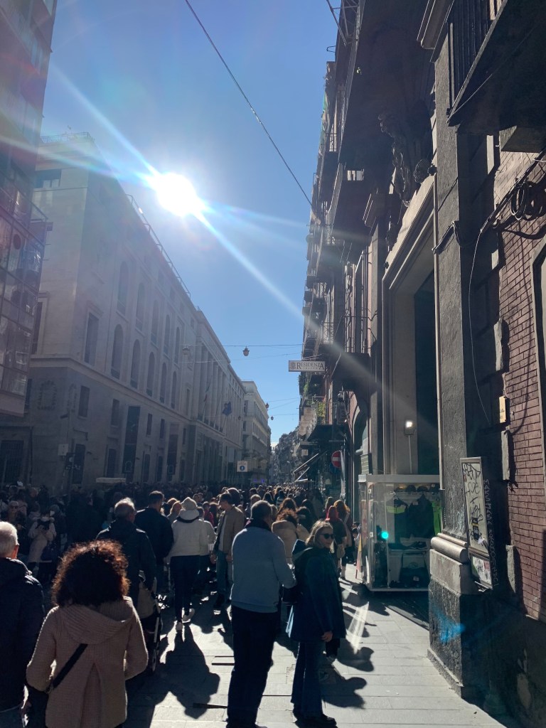 a very busy Via Toledo