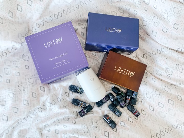 Lintro waterless diffuser and oil gift set