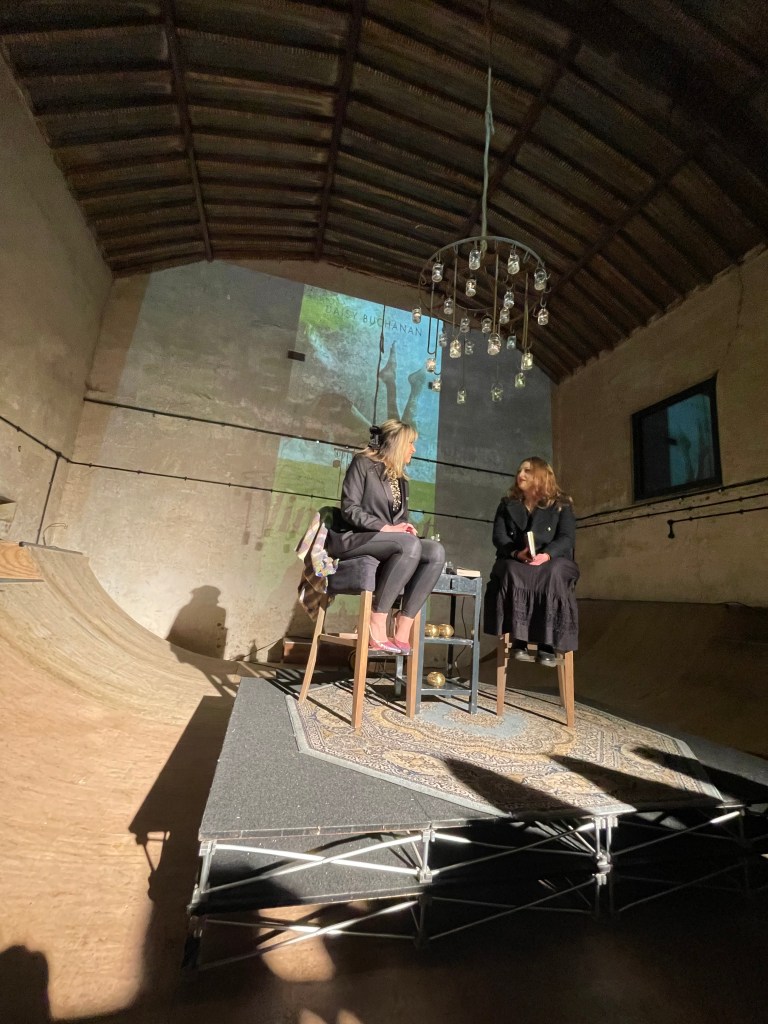 Daisy Buchanan and Rebecca Fletcher at The Yard, Hampshire