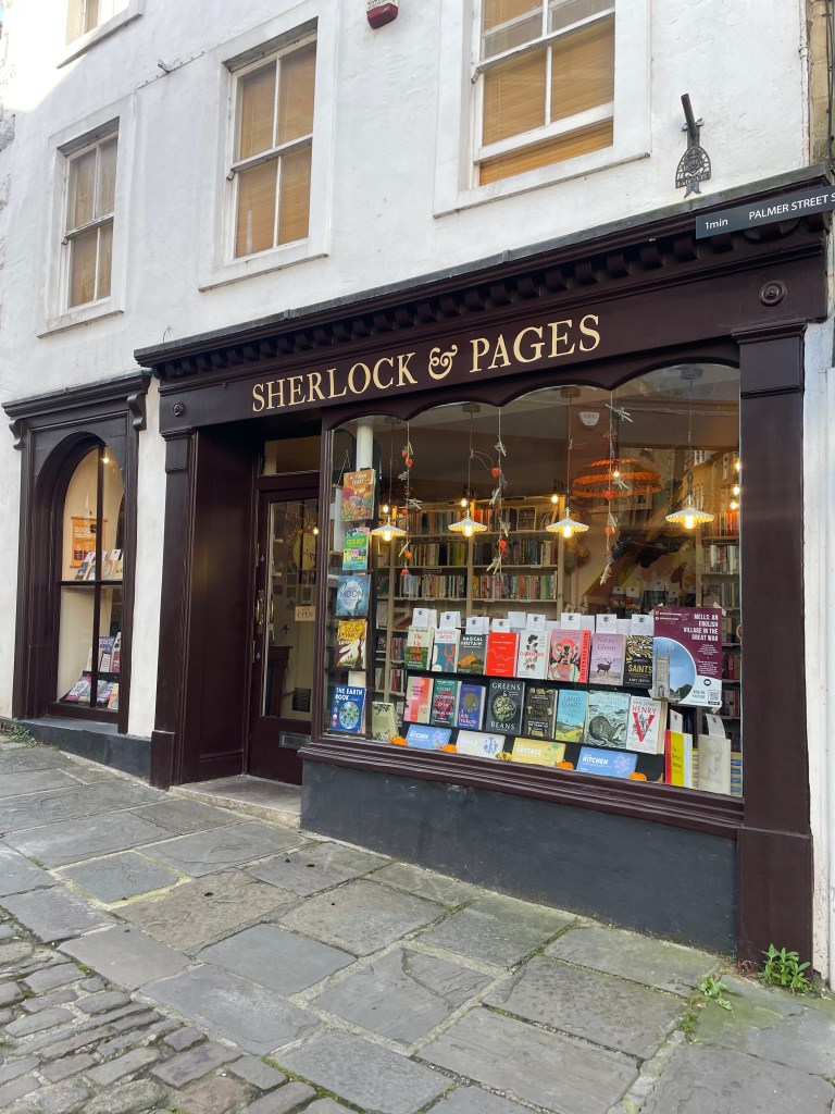 Sherlock and Pages Bookshop Frome