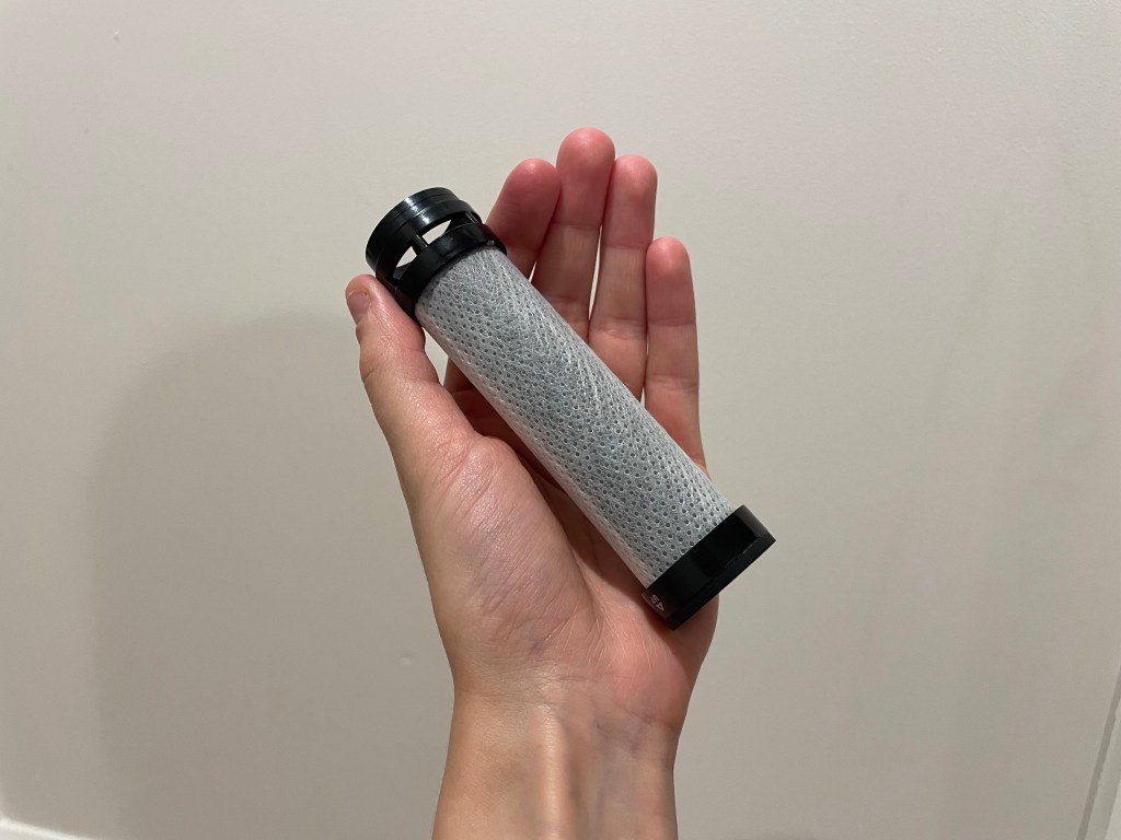 Hello Klean shower refill after us, before changing