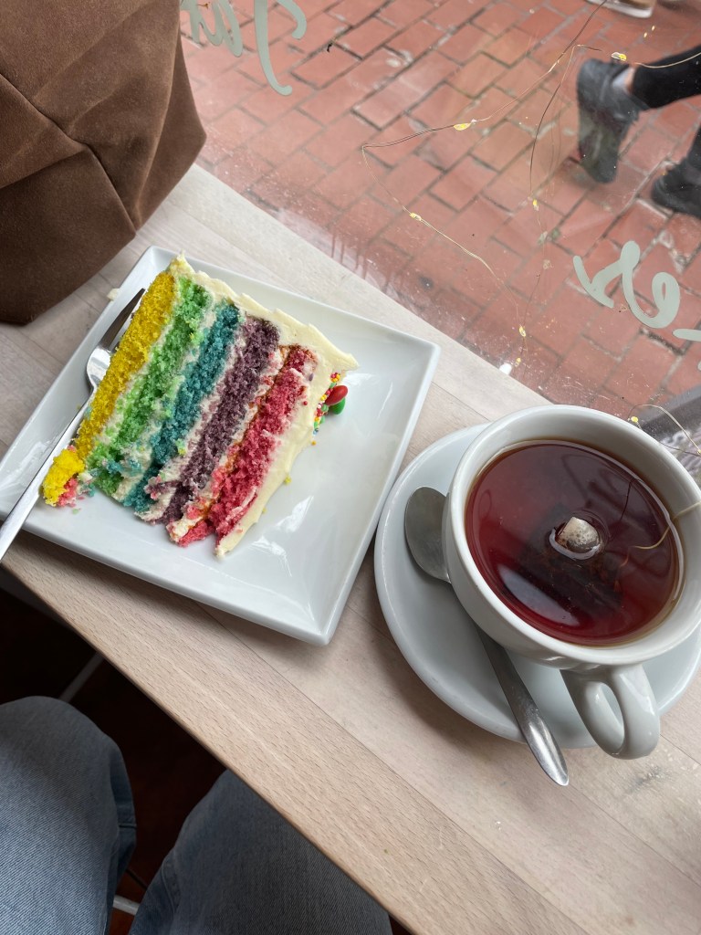Tea and Cake at Cloud 9 Bakery in The Laines, Brighton