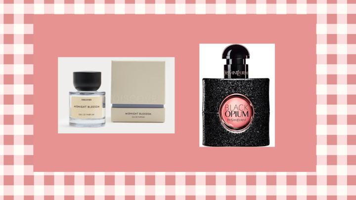 Marks and Spencer perfume dupe - Midnight Blossom and YSL Black Opium
