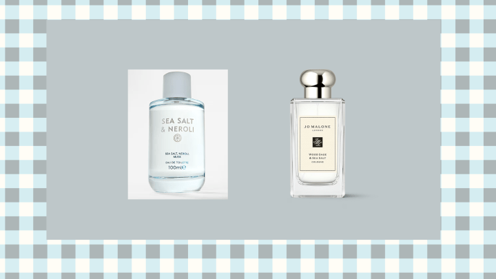 Marks and Spencer perfume dupe - Salt Salt and Neroli and Jo Malone Wood Sage and Sea Salt