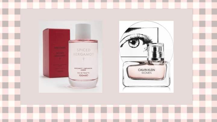 Marks and Spencer perfume dupe - Spiced Bergamot and Calvin Klein Women