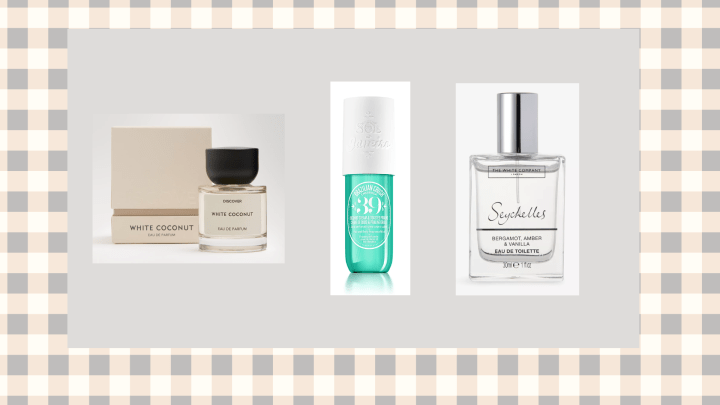 Marks and Spencer perfume dupe - White Coconut. Sol de Janeiro and White Company Seychelles